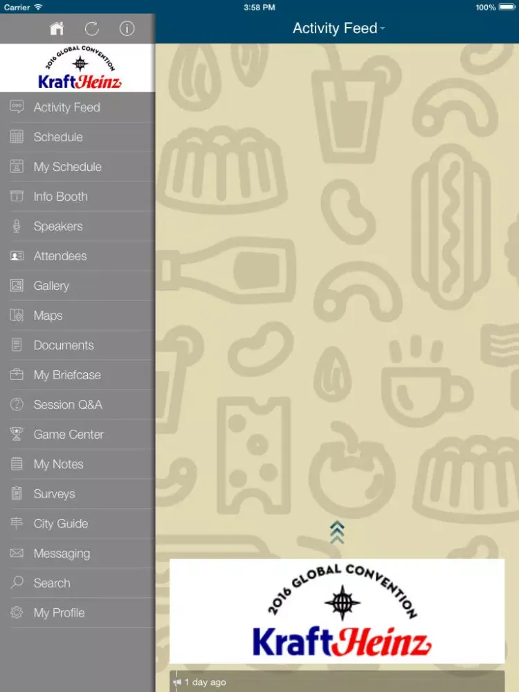 Zrzuty ekranu Events@KHC iPad 