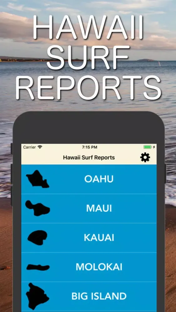 Capturas de pantalla de Hawaii Surf Reports