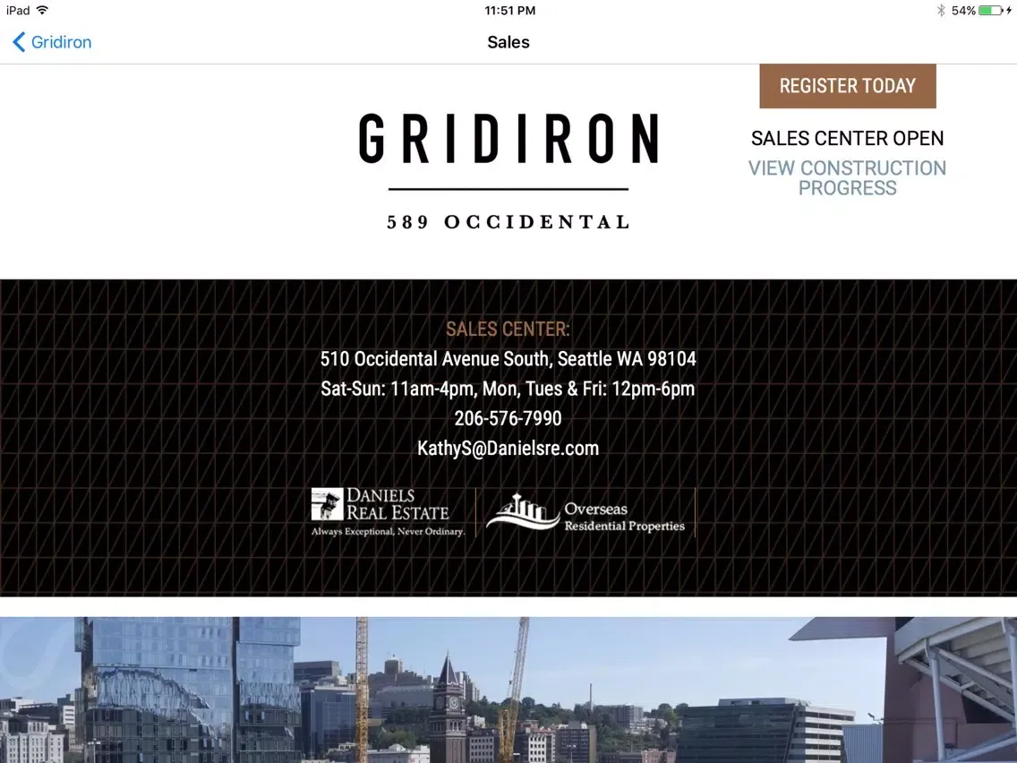 Captures d'écran de Gridiron Condos iPad 