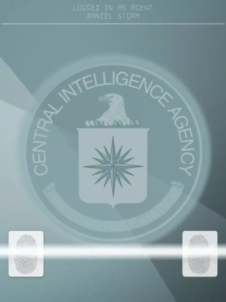 CIA Finger Scanner - Prank Your Friends iPad 应用截图