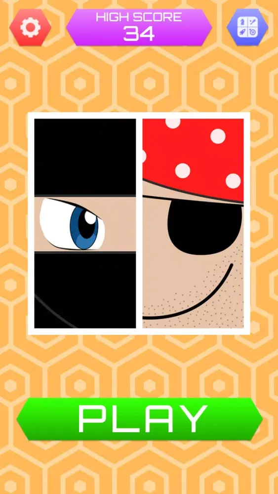 ภาพหน้าจอของ Ninja Or Pirate - Image Quiz