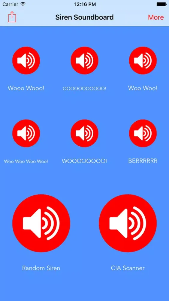 Siren Soundboard - Real Police Sirens Woop-Woop Screenshots