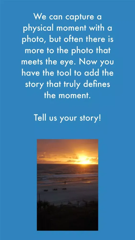 TellTheStory - Give your Photo a Story سکرین شاٹس