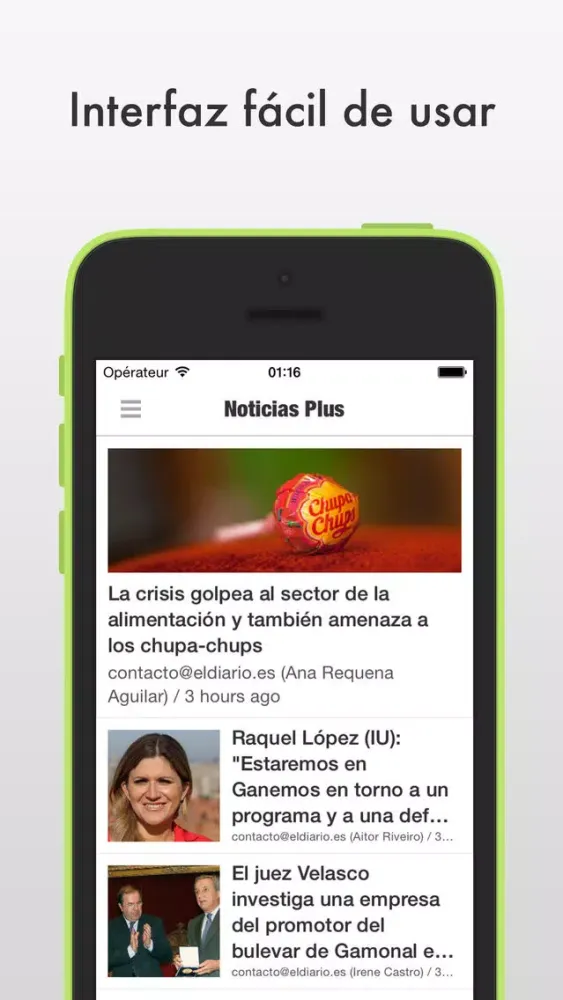 Скриншоты Noticias Plus