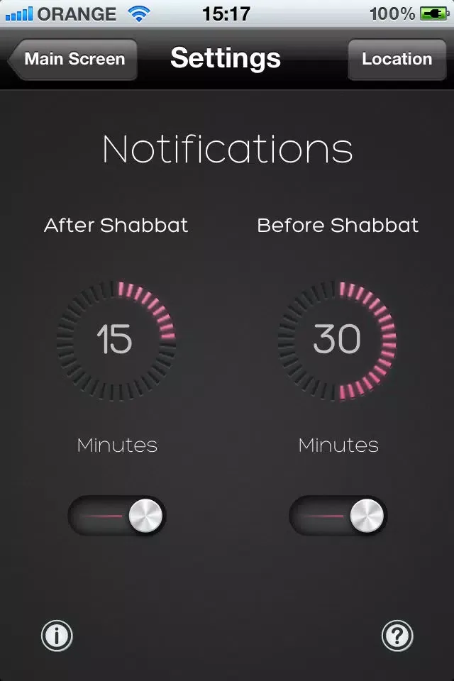 Shabbat Saver應用截圖