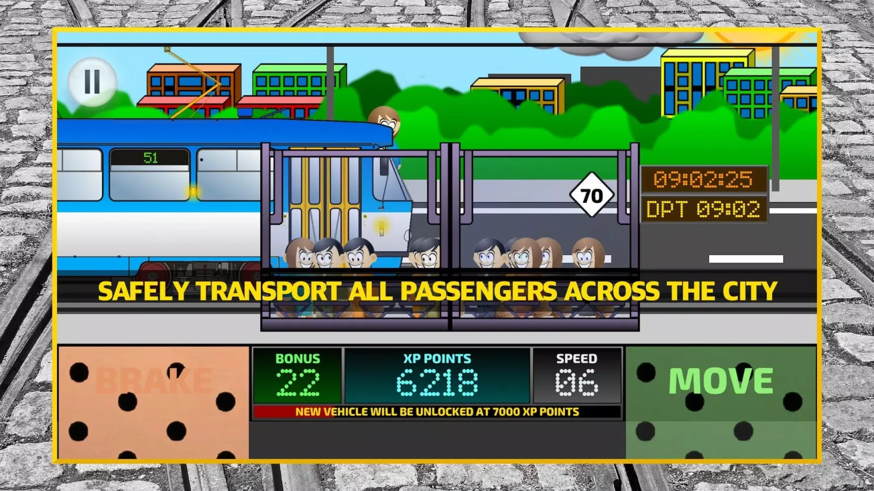 Capturas de pantalla de Tram Driver Simulator 2D