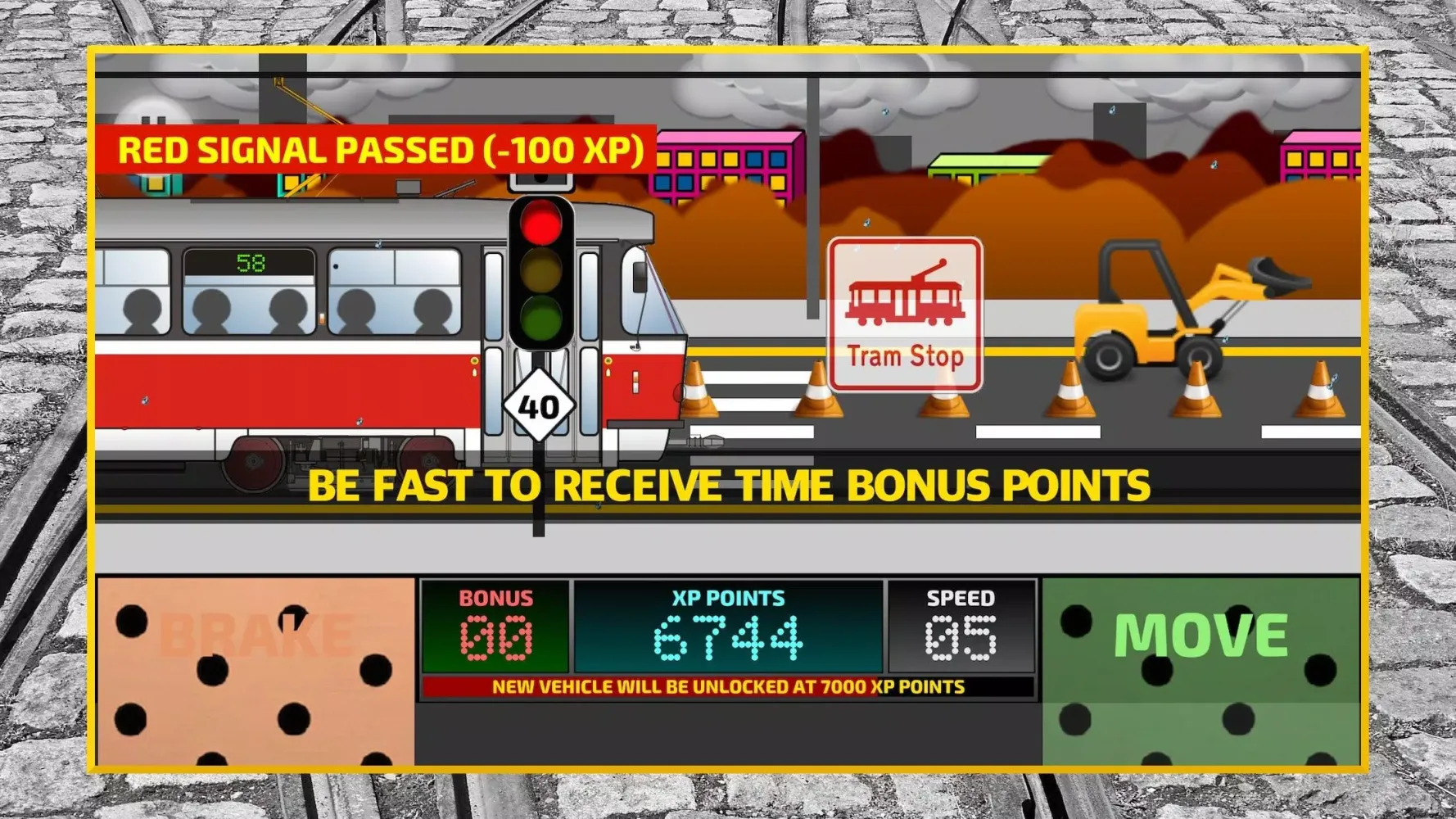 Capturas de pantalla de Tram Driver Simulator 2D