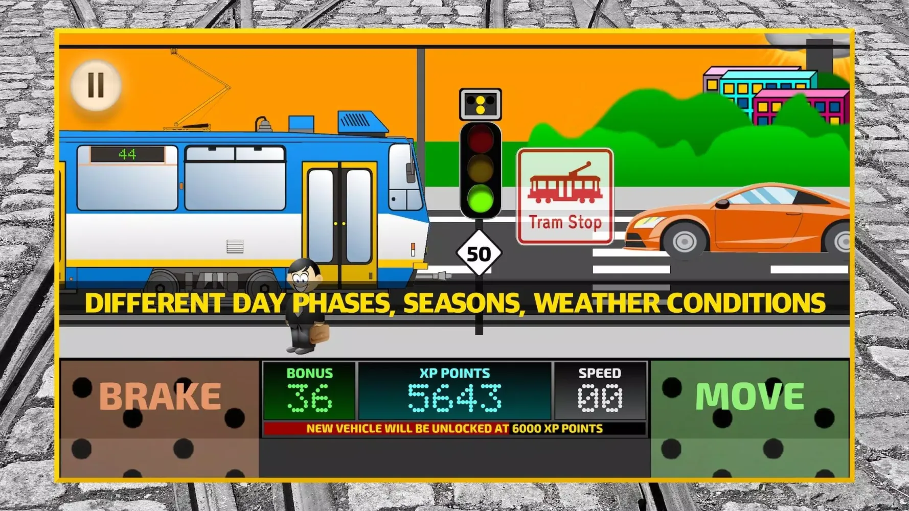 Capturas de pantalla de Tram Driver Simulator 2D