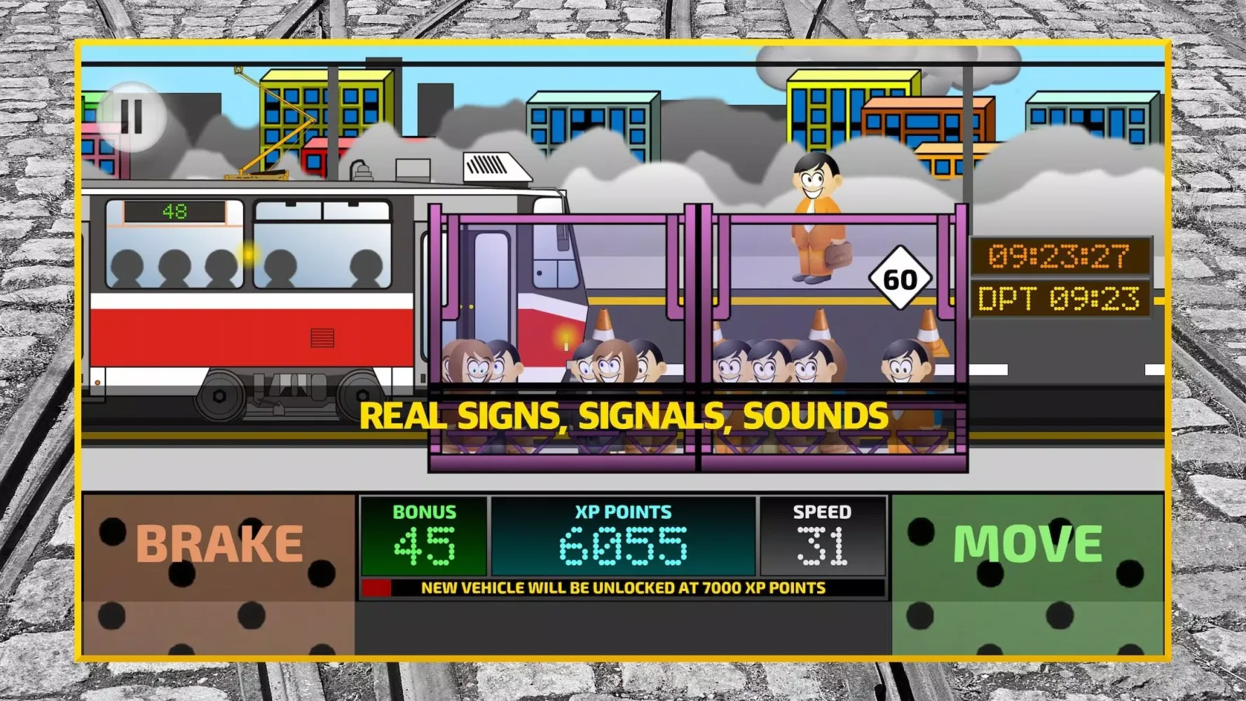 Capturas de pantalla de Tram Driver Simulator 2D