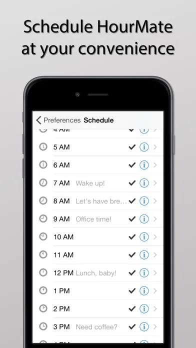 HourMate - Hourly Chime & Time Reminder for Keeping Track of Your Precious Hours應用截圖