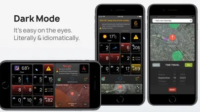 Capturas de tela do AURA - Smart Weather for Drone