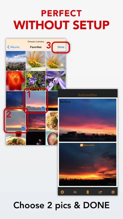 BeforeAfter PRO, Smart Instant Ekran Görüntüleri