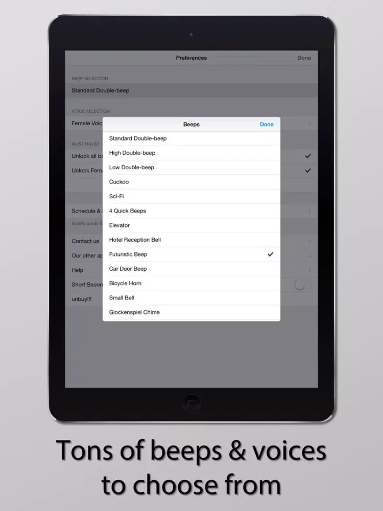 HourMate Pro - Hourly Chime & Time Reminder for Keeping Track of Your Precious Hours iPad  سکرین شاٹس