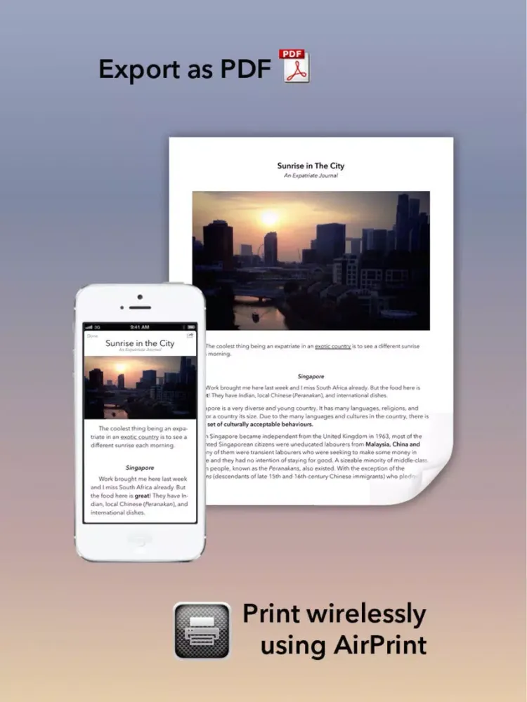 Ảnh chụp màn hình của Paragraphs - Your Perfect Writing & Note Taking App iPad 