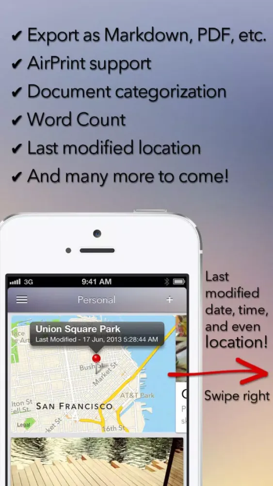 Ảnh chụp màn hình của Paragraphs - Your Perfect Writing & Note Taking App