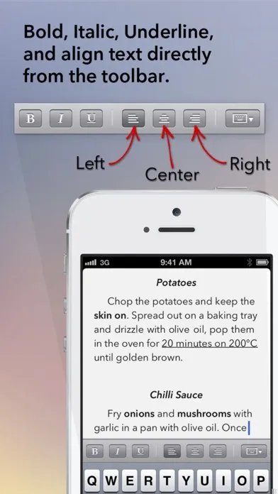 Capturas de tela do Paragraphs Lite - Your Perfect Writing & Notes App