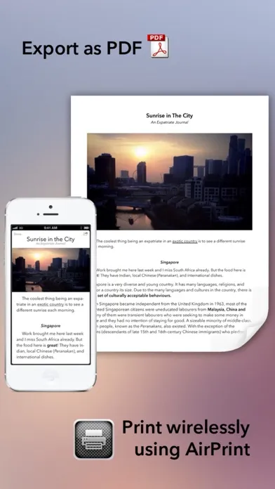 Capturas de tela do Paragraphs Lite - Your Perfect Writing & Notes App