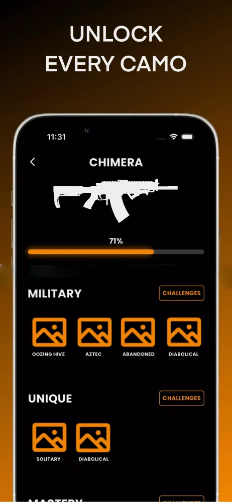 BO6 - Camo Tracker应用截图