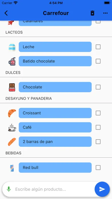 Lista de la Compra - Go2Market Ekran Görüntüleri