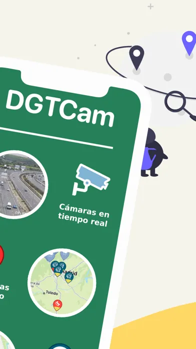 DGTCam-Cameras and incidences應用截圖