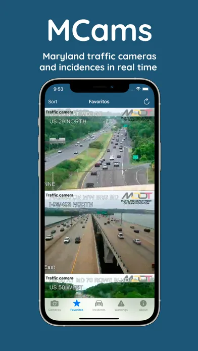 MDCams - Maryland traffic Ekran Görüntüleri
