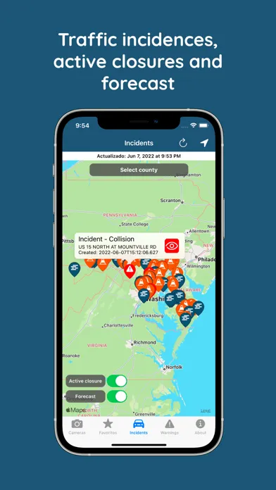 MDCams - Maryland traffic Ekran Görüntüleri