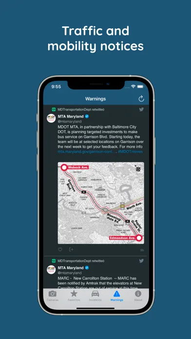 MDCams - Maryland traffic Ekran Görüntüleri