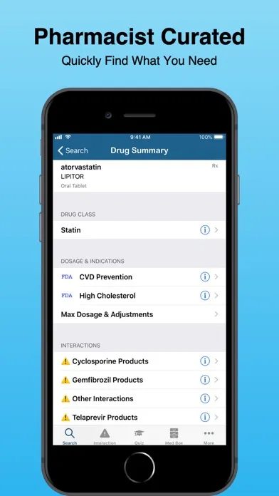 Pocket Pharmacist Screenshots