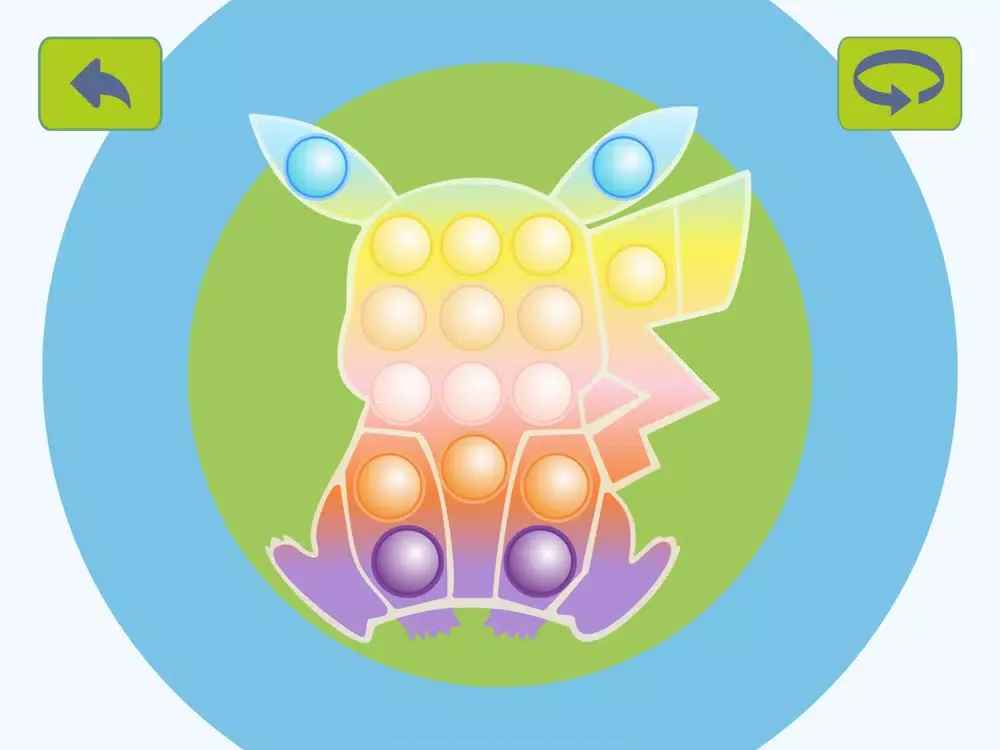 Zrzuty ekranu Pop It New Squishy Bubble Game iPad 