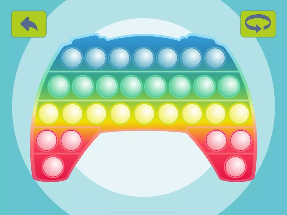 Zrzuty ekranu Pop It New Squishy Bubble Game iPad 