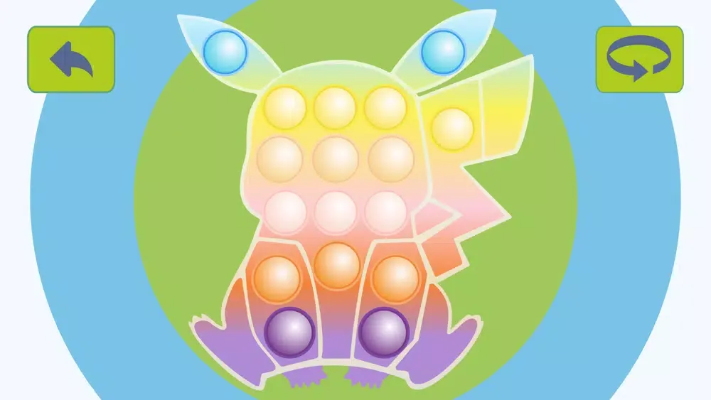Zrzuty ekranu Pop It New Squishy Bubble Game