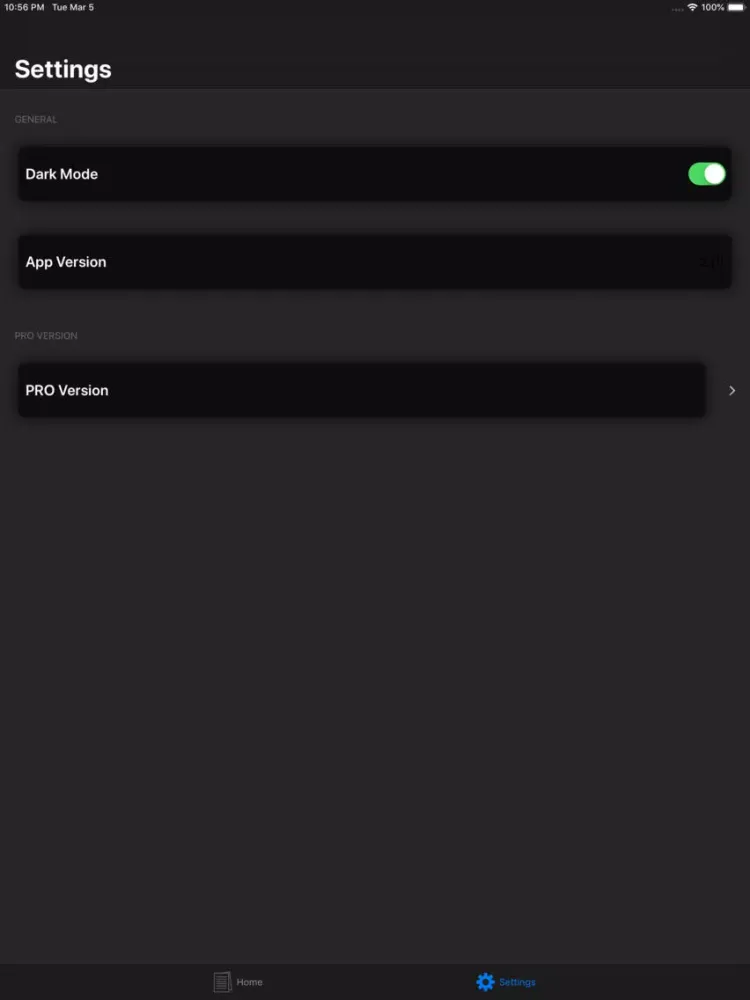 ภาพหน้าจอของ Watch Notes iPad 