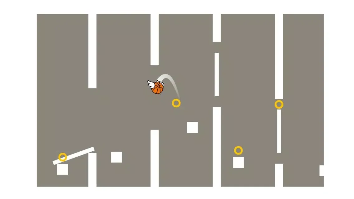 Capturas de pantalla de Flappy Dunk - Don't Fall
