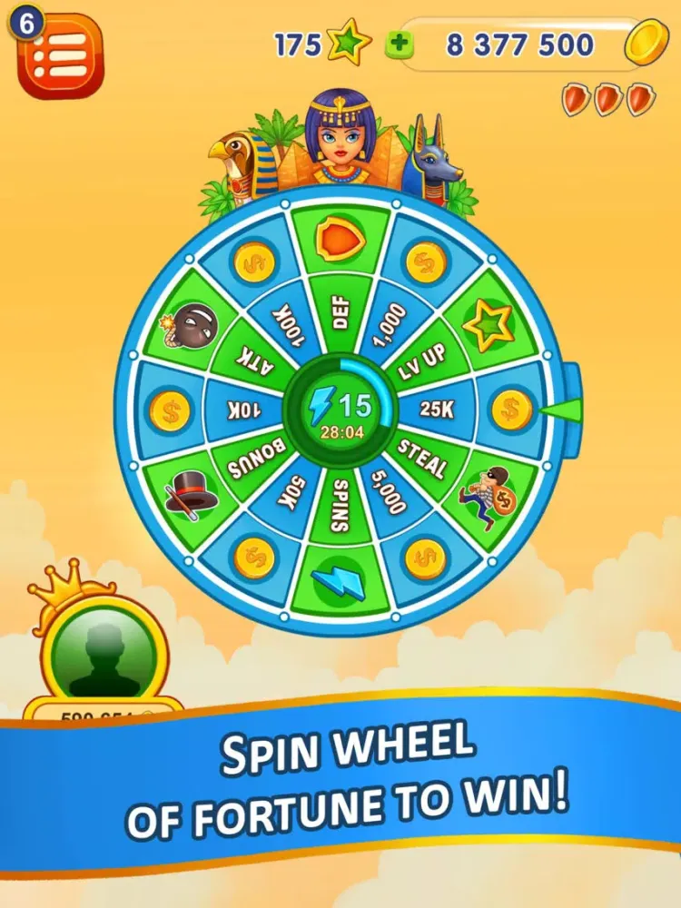 ภาพหน้าจอของ Dream Lands - spin the wheel of fortune iPad 