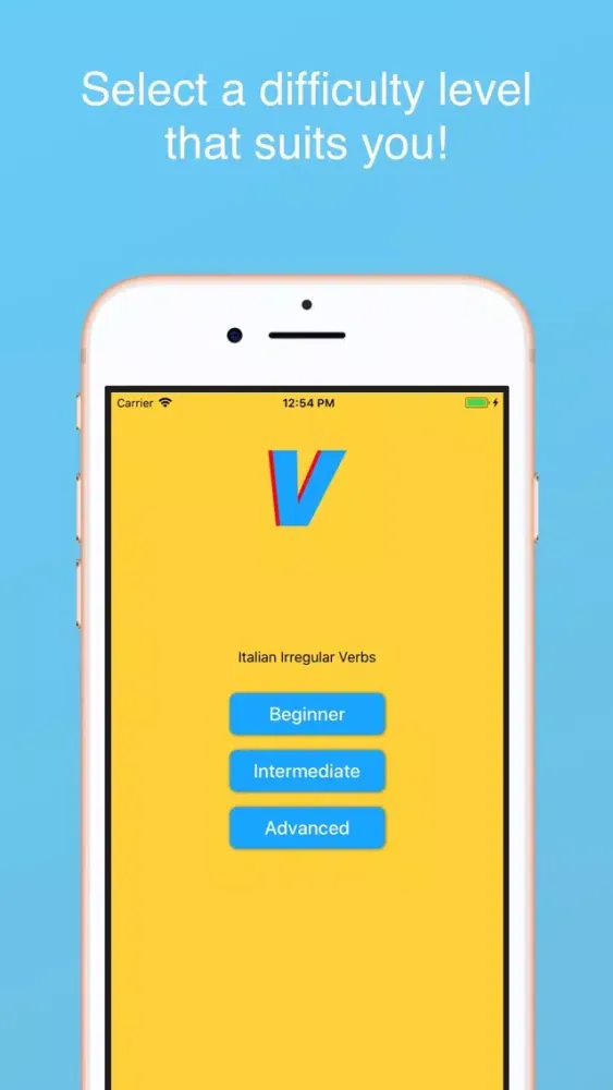 Italian Irregular Verbs स्क्रीनशॉट