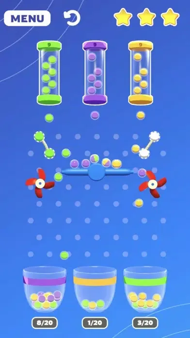 Ảnh chụp màn hình của Rubber Bouncy Color Balls