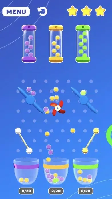 Ảnh chụp màn hình của Rubber Bouncy Color Balls