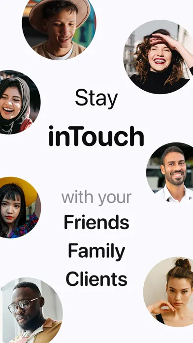 Captures d'écran de inTouch - Personal CRM