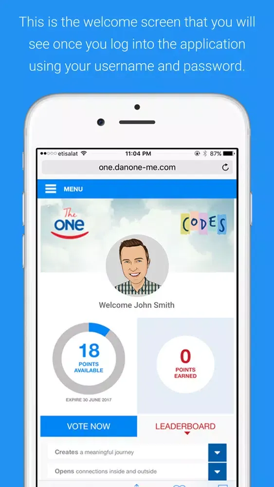 Danone The ONE Screenshots