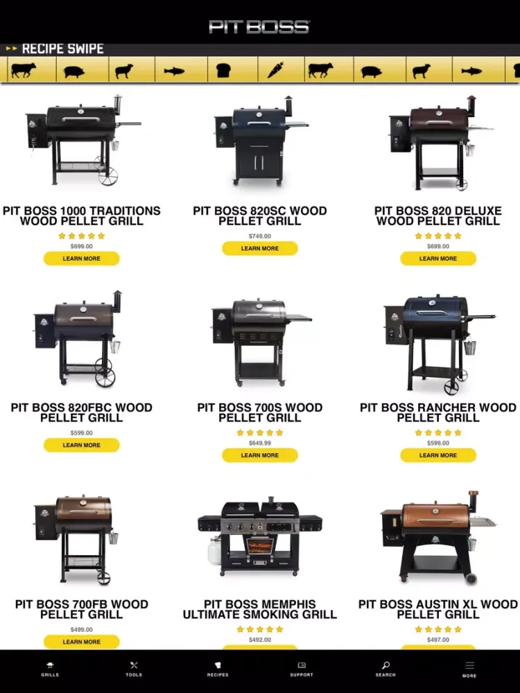 Pit Boss Grilling iPad 應用截圖