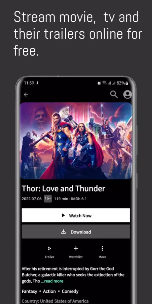 Captures d'écran de KeFlix