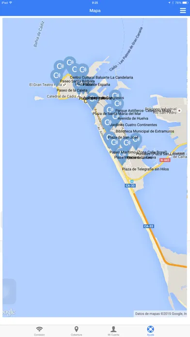Скриншоты Cadiz.es WiFi