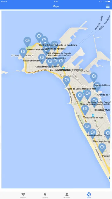Скриншоты Cadiz.es WiFi