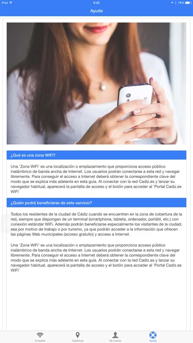 Скриншоты Cadiz.es WiFi