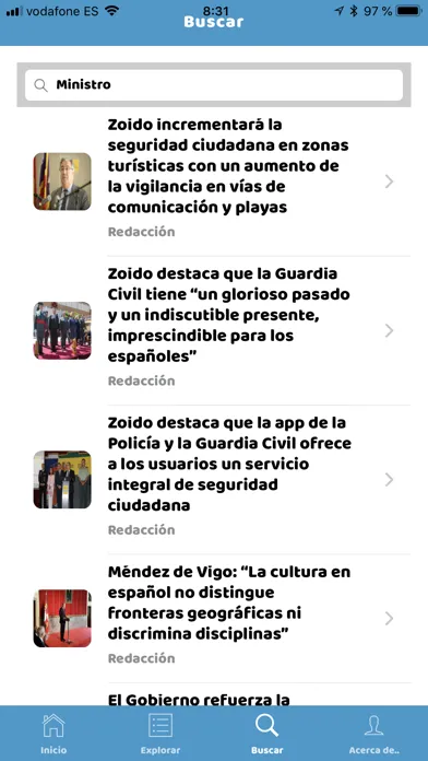 ภาพหน้าจอของ España Radiovisión
