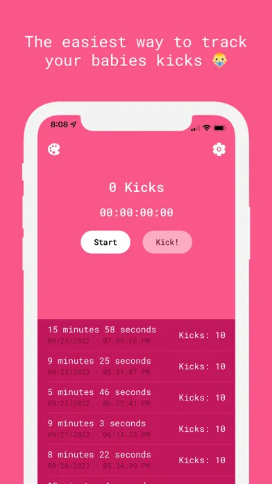 Kick Counter應用截圖