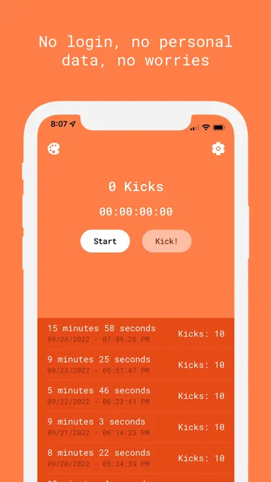 Kick Counter應用截圖