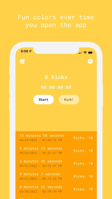 Kick Counter應用截圖