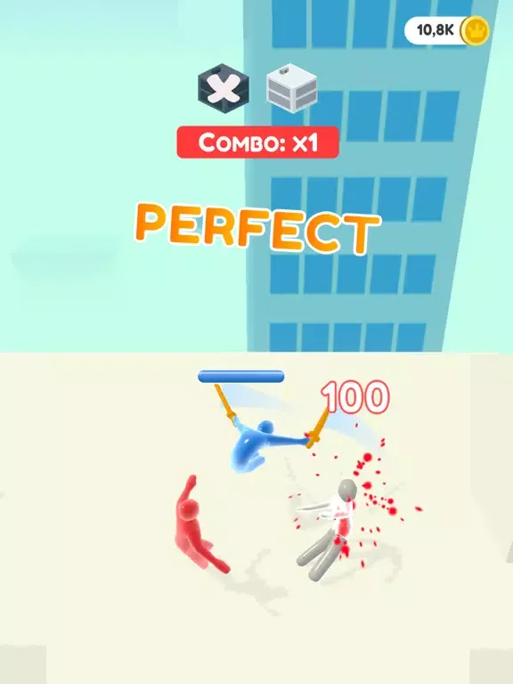 Capturas de tela do Jelly Fighter: fighting game iPad 