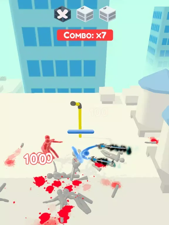 Capturas de tela do Jelly Fighter: fighting game iPad 